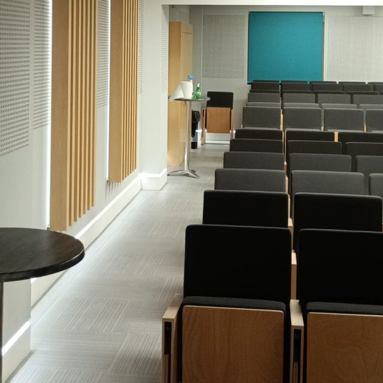 INSTALACION ELECTRICA SALON DE GRADOS DE LA FACULTAD FCAFD 4